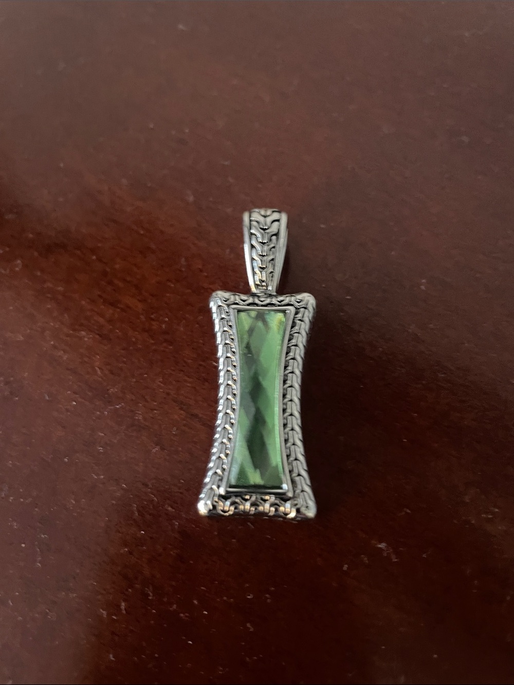 Silvertone Pendant